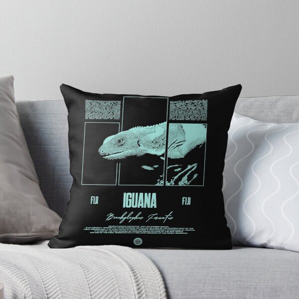 Item preview, Fiji Banded Iguana Streetwear Lizard Keeper designed and sold by JRRTs.