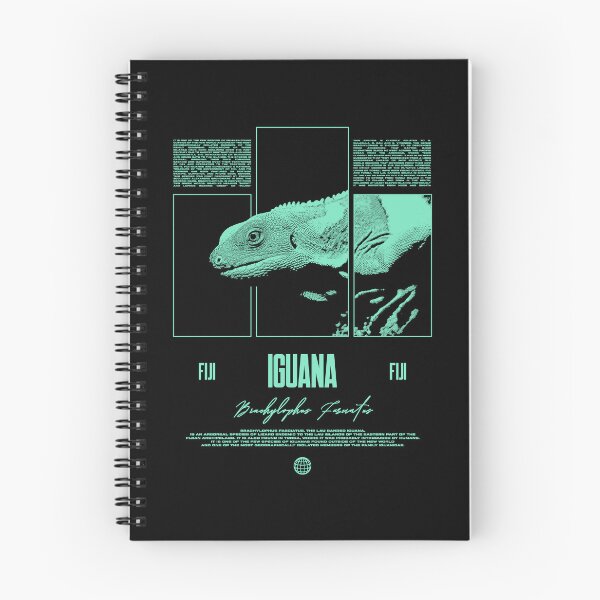 Item preview, Fiji Banded Iguana Streetwear Lizard Keeper designed and sold by JRRTs.