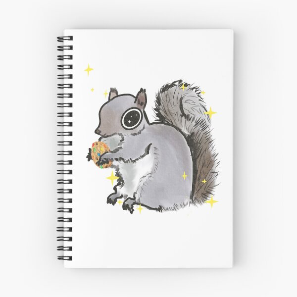 Item preview, Squirrel with a mini cookie designed and sold by Paige Parker.