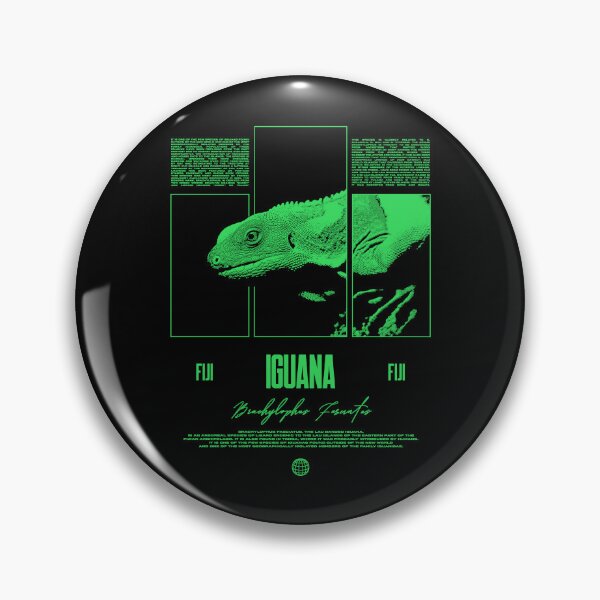 Item preview, Fiji Banded Iguana Streetwear Lizard Keeper designed and sold by JRRTs.