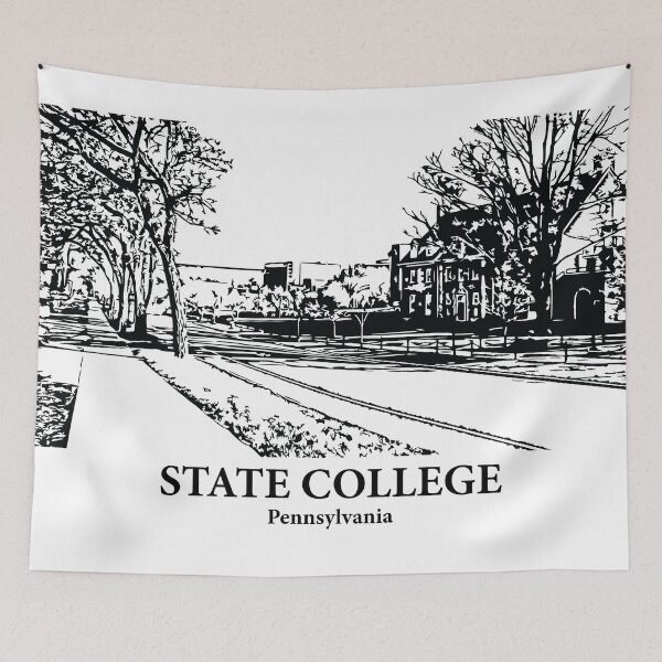 Item preview, State College - Pennsylvania designed and sold by Lakeric Cityscapes.