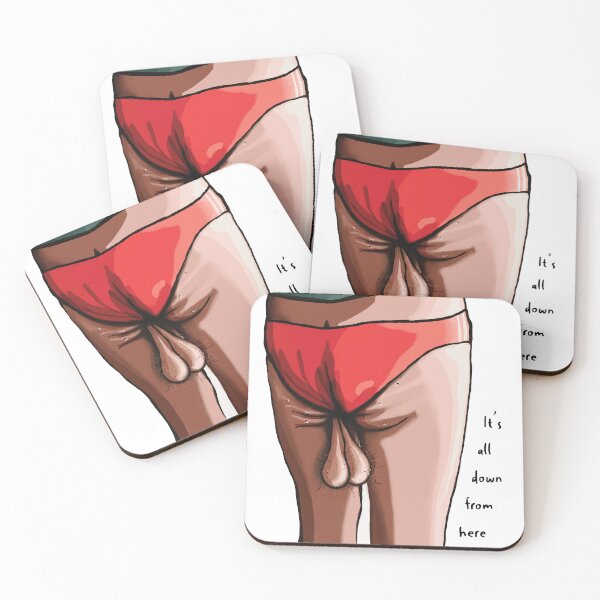 Item preview, Hilarious Saggy Balls Butt Print designed and sold by WolzaCards.