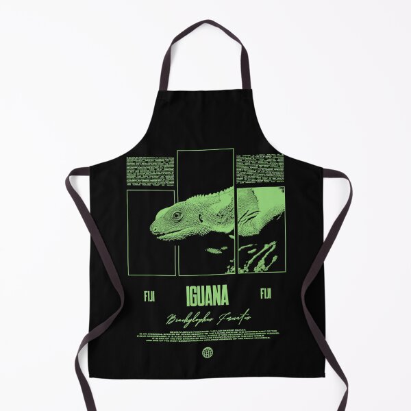 Item preview, Fiji Banded Iguana Streetwear Lizard Keeper designed and sold by JRRTs.