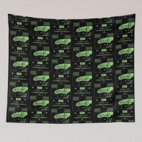Item preview, Fiji Banded Iguana Streetwear Lizard Keeper designed and sold by JRRTs.