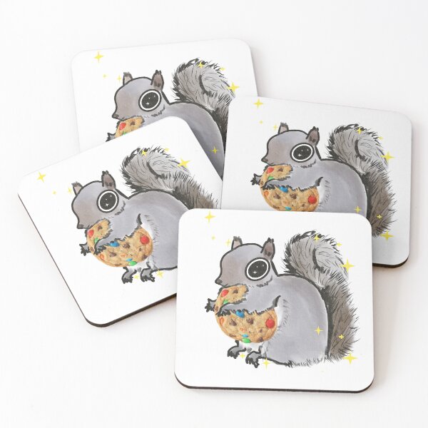 Item preview, Squirrel with a big cookie designed and sold by Paige Parker.