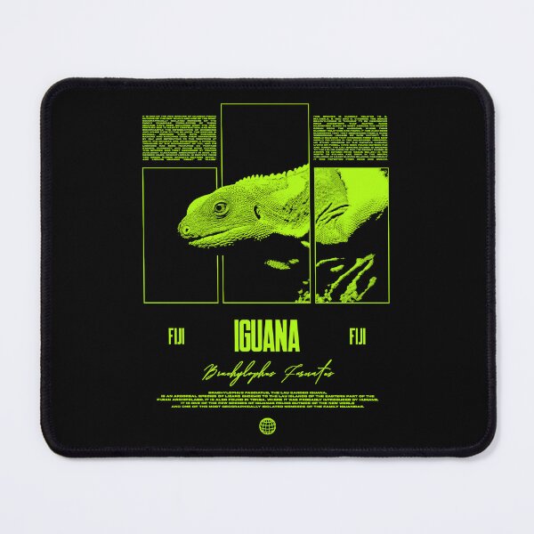 Item preview, Fiji Banded Iguana Streetwear Lizard Keeper designed and sold by JRRTs.