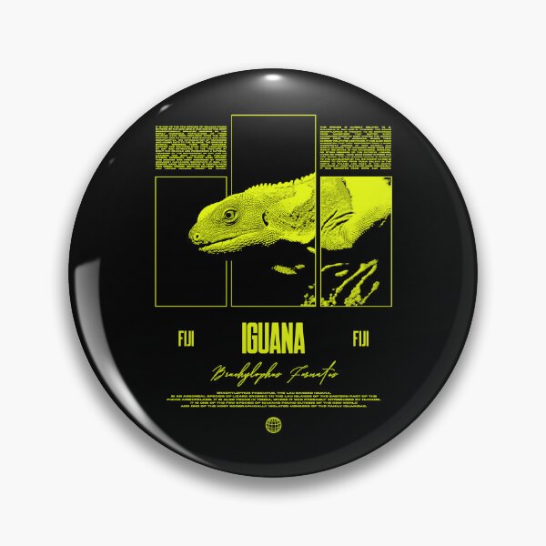 Item preview, Fiji Banded Iguana Streetwear Lizard Keeper designed and sold by JRRTs.