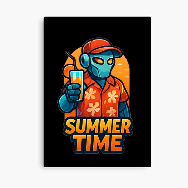 Item preview, Summer Time designed and sold by okiiskandarart.