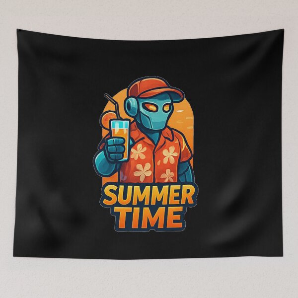 Item preview, Summer Time designed and sold by okiiskandarart.