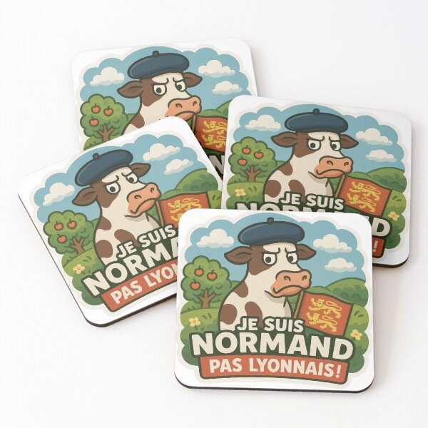 Item preview, Normandy Cow Sticker Not Lyonnais designed and sold by coeurdelion50.