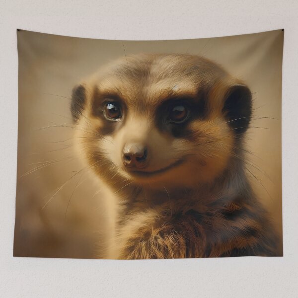 Aperçu de l'œuvre Art suricate #4 | Amoureux des suricates créée et vendue par ksgraphics222.