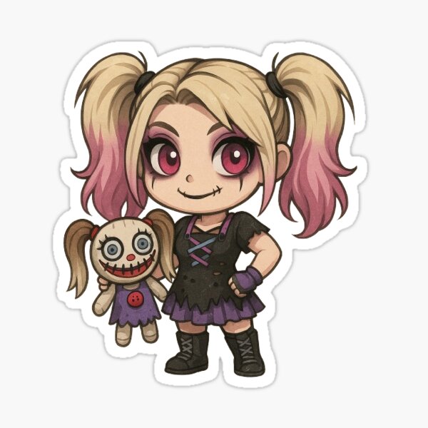 Item preview, Alexa Bliss with Lily Chibi  designed and sold by Justgee92.