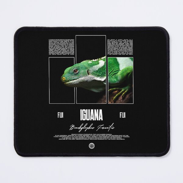 Item preview, Fiji Banded Iguana Streetwear Lizard Keeper designed and sold by JRRTs.