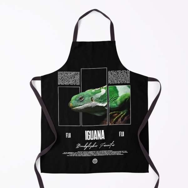 Item preview, Fiji Banded Iguana Streetwear Lizard Keeper designed and sold by JRRTs.