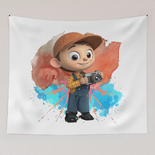 Item preview, Young Explorer with a Camera designed and sold by ChenEngEng.