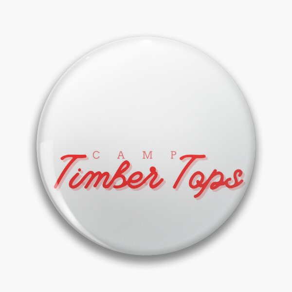 Item preview, Camp TImber Tops Sticker designed and sold by JuliaMencher.