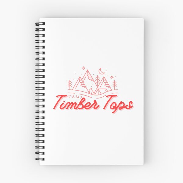 Item preview, Camp Timber Tops Sticker designed and sold by JuliaMencher.
