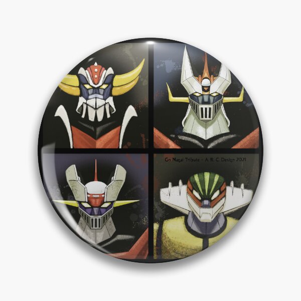 Item preview, Go Nagai Tribute - Grendizer, Jeeg, Mazinger z, Great Mazinger designed and sold by Anna R. Carrino.