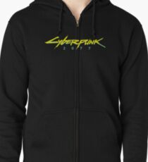 Cyberpunk Shirt Zipped Hoodie