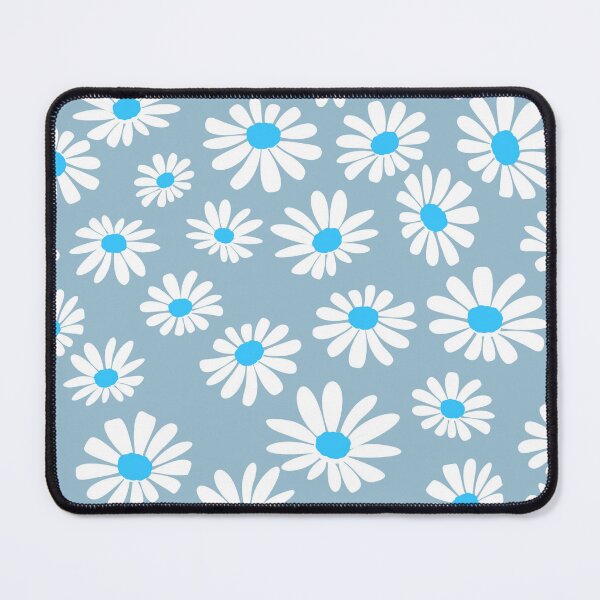 Item preview, Sweet Blue & White Daisy Seamless Pattern | Whimsical Summer Flower Print designed and sold by PathPeek.