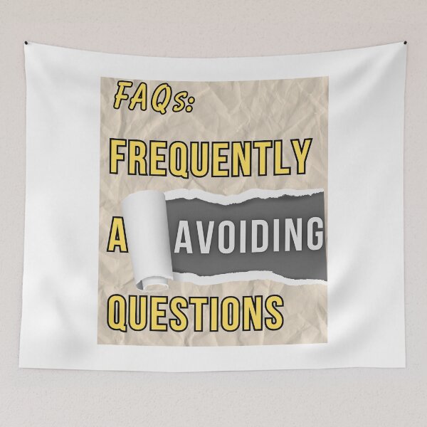 Item preview, FAQs: Frequently Avoiding Questions designed and sold by E20STUDIO.