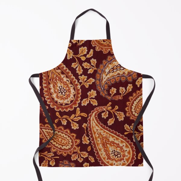 Item preview, Retro 1970s Colours Paisley Pattern Design designed and sold by SamJanner.