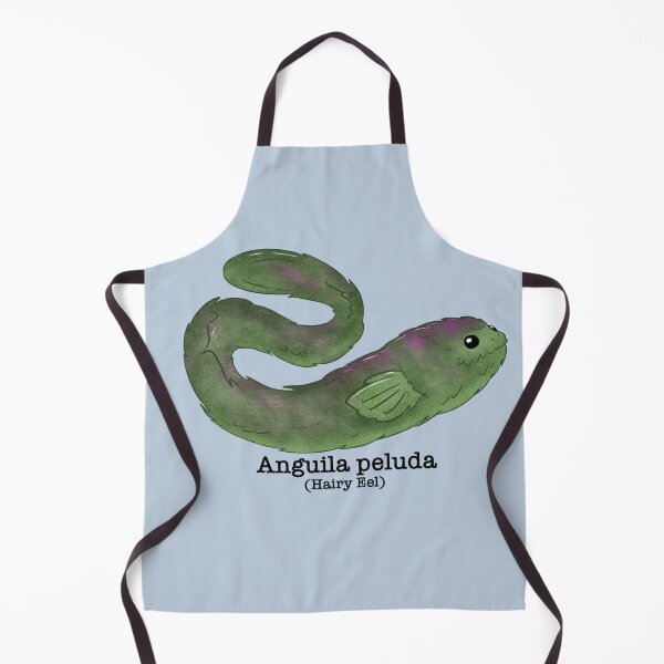 Item preview, Anguila Peluda (hairy eel) Cryptid designed and sold by Amy New art.