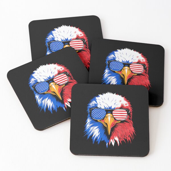Item preview, Eagles Flying Bird Cool Face Eagles With Sunglasses Usa Flag designed and sold by chung2525.