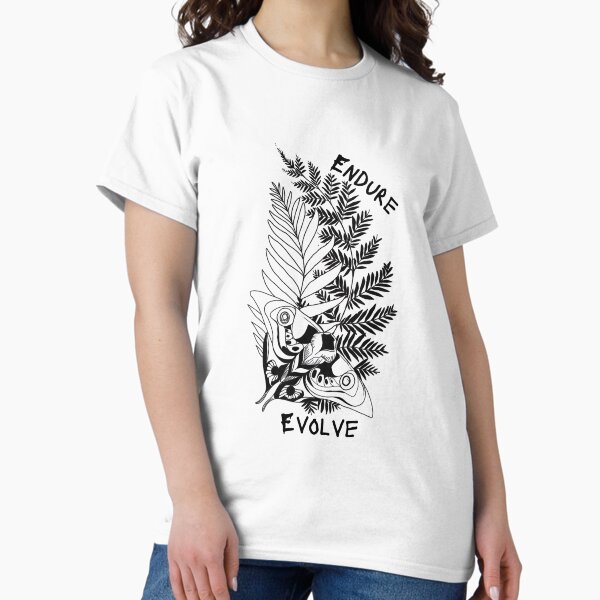 Item preview, Ellie’s Tattoo – Moth & Fern Ink Art designed and sold by tattedhistorian.