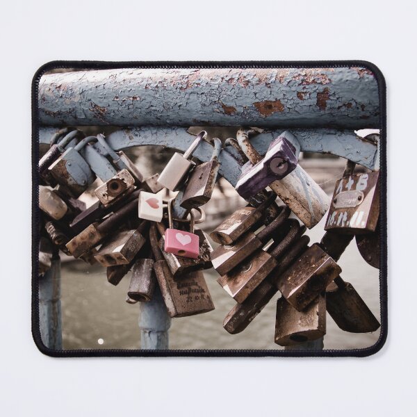 Item preview, The symbol of eternal love, the locks of lovers on the bridge. designed and sold by RinaZik.