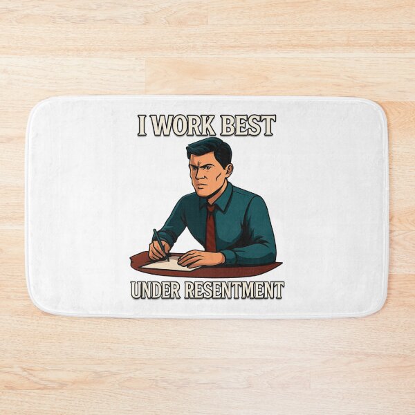 Item preview, I Work Best Under Resentment designed and sold by Neonyx2020.