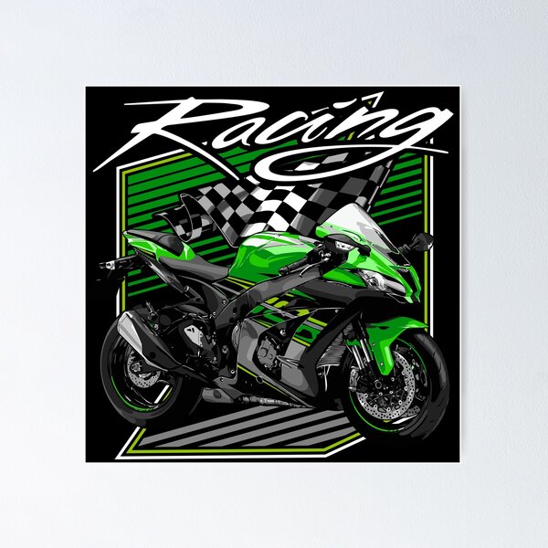 Kawasaki Zx 10r Posters for Sale | Redbubble