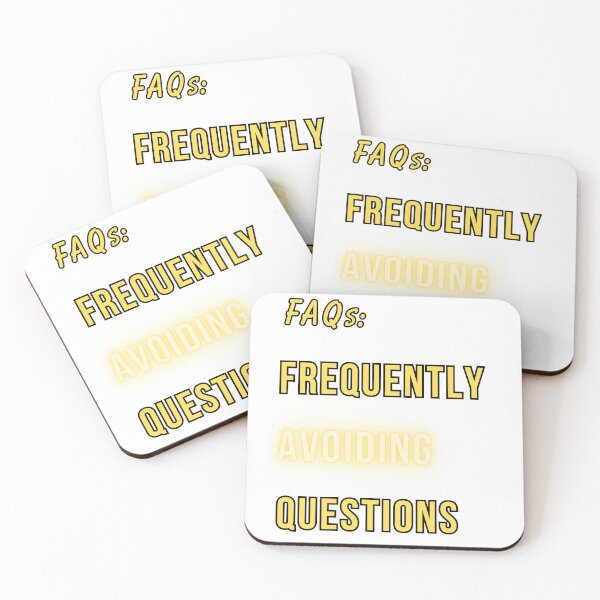 Item preview, FAQs: Frequently Avoiding Questions designed and sold by E20STUDIO.