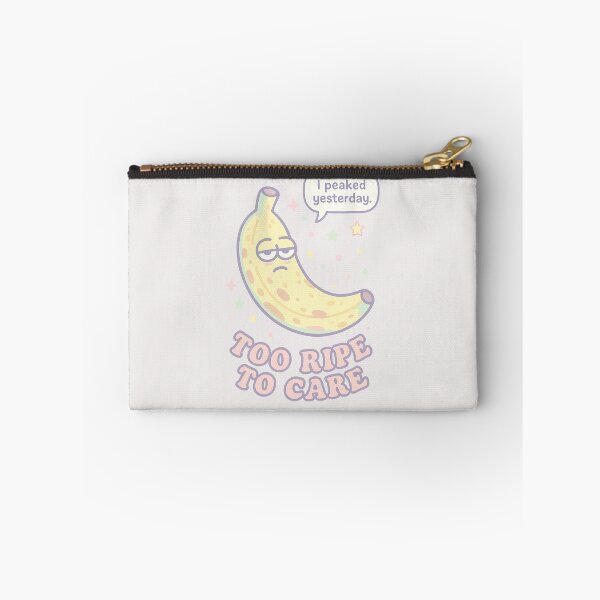 Item preview, Too Ripe to Care | Sad Fruitcore Banana Tee designed and sold by Laugh & Rewind .