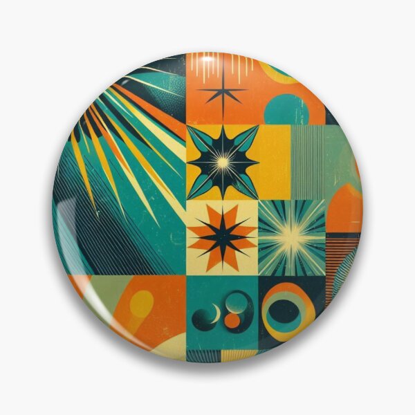 Item preview, Vintage 1950s Motif Design – Retro Mid-Century Style for Clothing, Accessories & Art Lovers | Timeless AI Artwork designed and sold by knalpot-design.