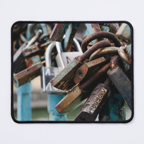 Item preview, The symbol of eternal love, the locks of lovers on the bridge. designed and sold by RinaZik.