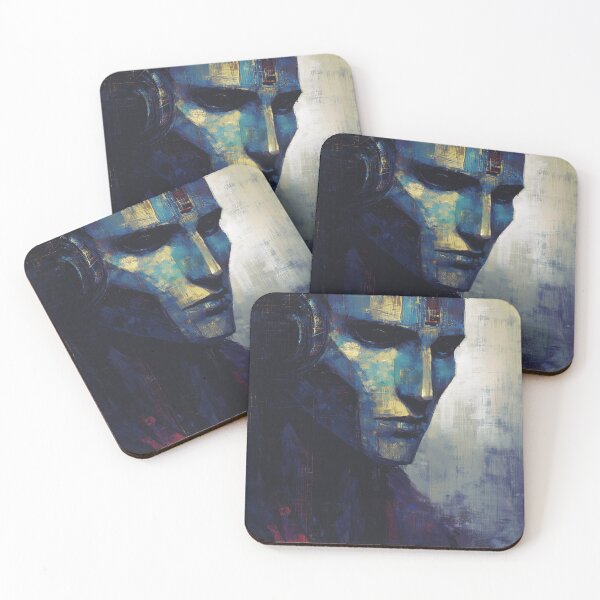 Item preview, Cyborg Portrait Human Emotions and Metal designed and sold by MidArtForge.