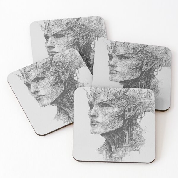 Item preview, Cyborg Portrait Human Emotions and Metal designed and sold by MidArtForge.
