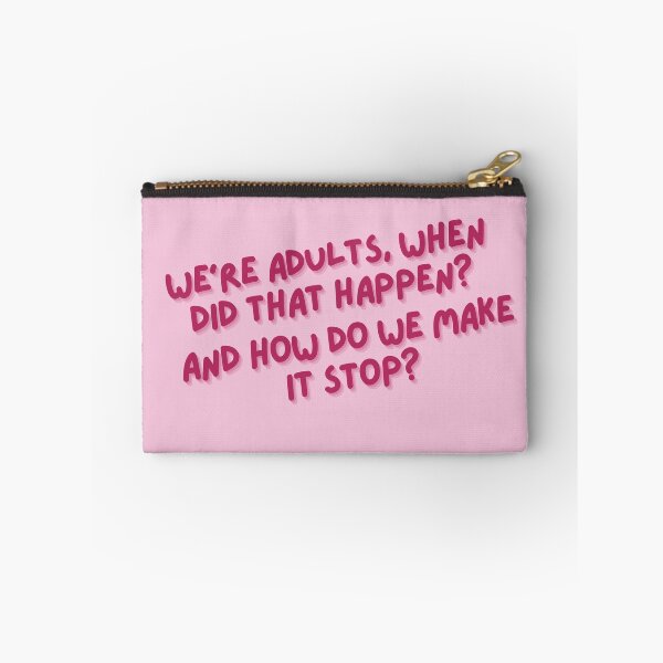 Item preview, Greys Quote We're Adults when did that happen? designed and sold by baranskini.