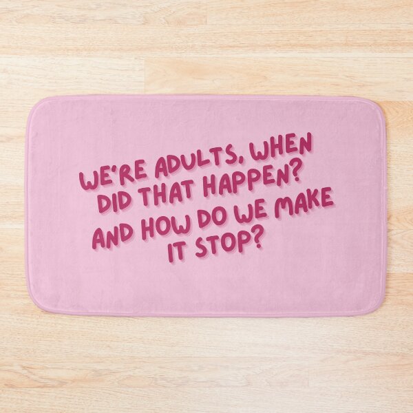 Item preview, Greys Quote We're Adults when did that happen? designed and sold by baranskini.
