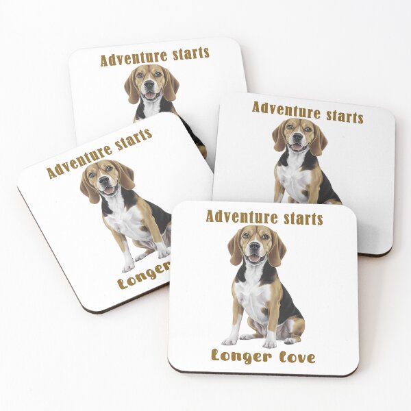 Artikelvorschau, Beagle – Abenteuer beginnt, längere Liebe entworfen und verkauft von Pawtraitvibes.