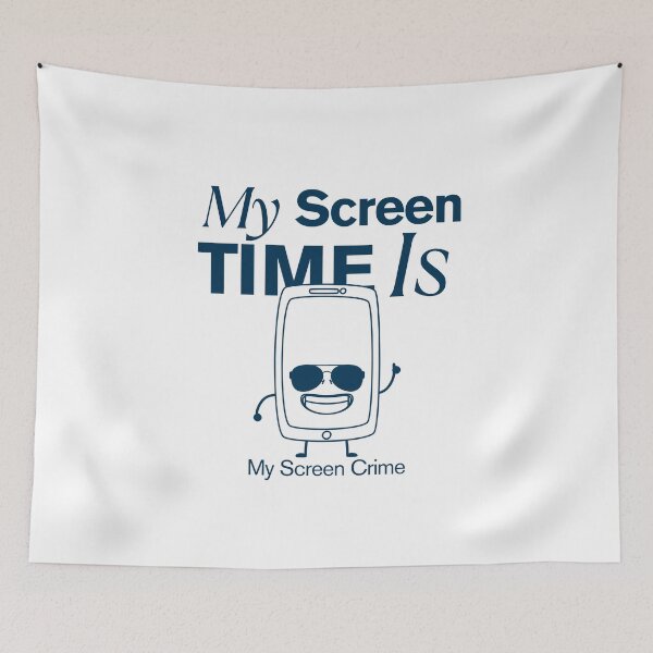 Item preview, My screen time is my screen crime designed and sold by Peerless-Prime.