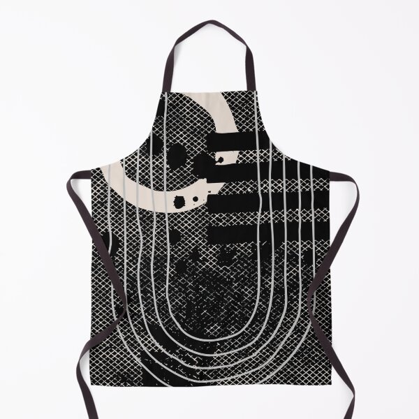 Item preview, Abstract Grid Pulse – Modern Monochrome Artwork designed and sold by blackink-design.