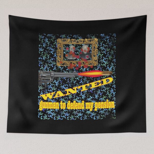 Item preview, Gunman wanted designed and sold by manoloshoping.