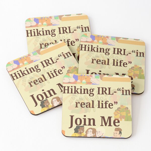 Item preview, Hiking IRL, join Me designed and sold by SufiCreatives.