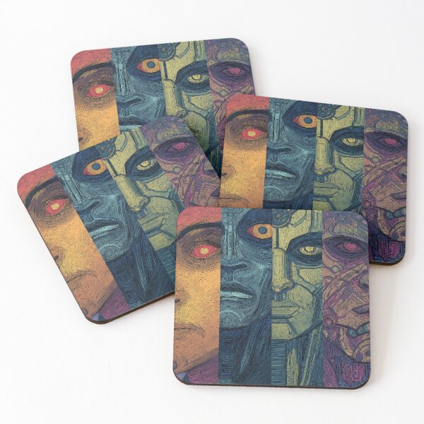 Item preview, Cyborg Portrait Human Emotions and Metal designed and sold by MidArtForge.