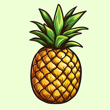 Artwork thumbnail, pineapple by aeaeaeae