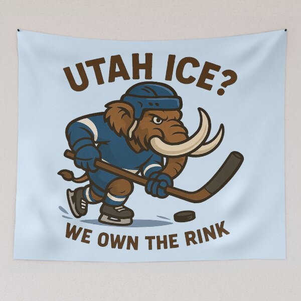 Item preview, Utah Mammoth: We Own The Rink designed and sold by zzz888.