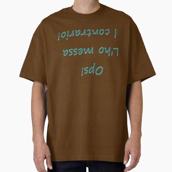 Item preview, OPS, l'ho messa al contrario! designed and sold by PinoNatalizio.