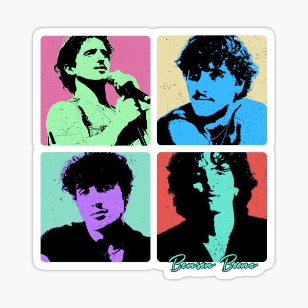 Artikel-Vorschau von Benson Boone Vintage Pop Art, designt und verkauft von quotes-print.